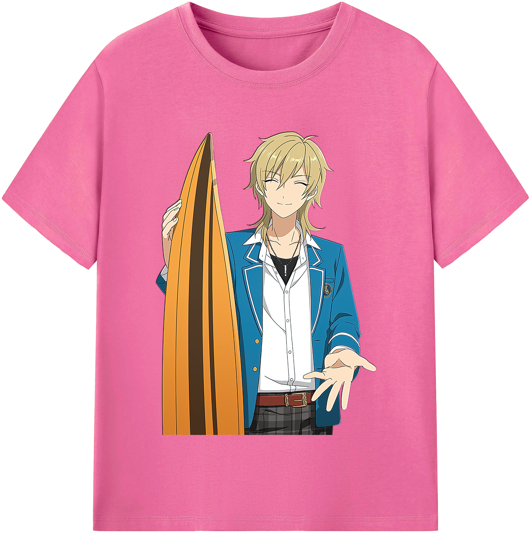 （画像用） あんさんぶるスターズ! Ensemble Stars レディースカジュアルプリントTシャツ（綿100％）
